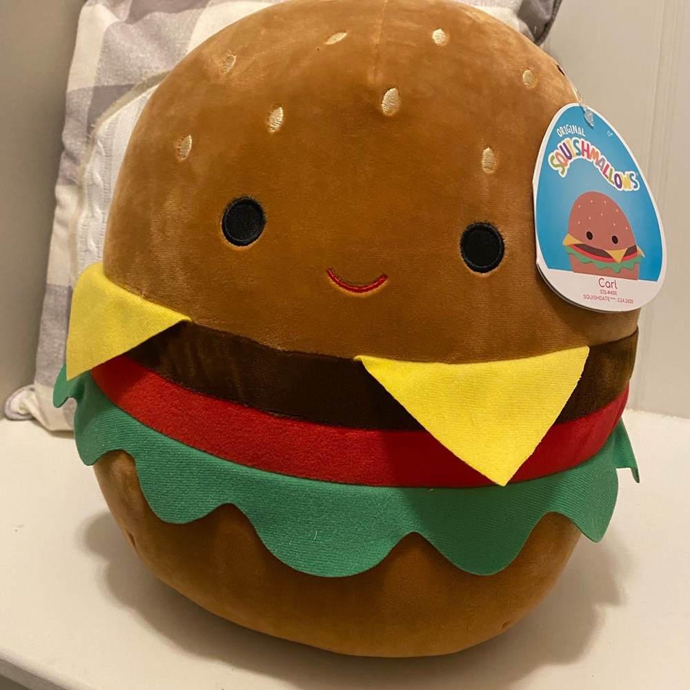 Carl Hamburger Squishmallow